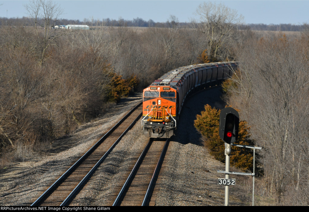 BNSF 8320 Dpu